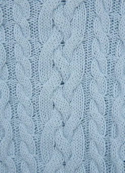 Sale BADER Kapuzenpullover mit Rippenabschlüssen HELLBLAU