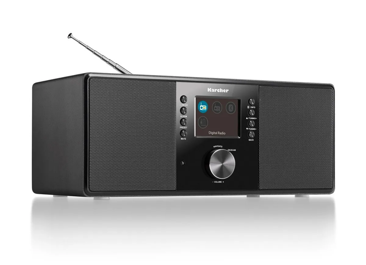 KARCHER "" DAB 5000+ Digitalradio SCHWARZ