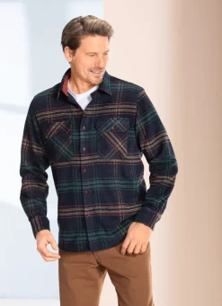 Best MILANO ITALY Kariertes Overshirt von