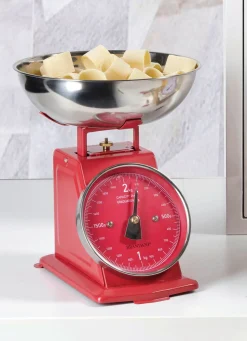 Discount BADER Küchenwaage im Retro-Design ROT