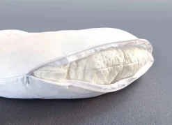 Best MEDIA SHOP Kissenbezug für Dreamolino Swan Pillow Ganzkörperkissen WEISS