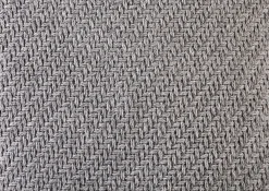 Sale BADER Kissenbezug in Strickoptik SILBER