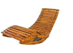 Online BADER Klappbare Schaukelliege aus Akazienholz BRAUN
