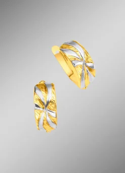 New BADER Klappcreolen in Bicolor