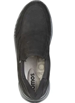 BADER Klassische Herren-Slipper, Weite H, mit herausnehmbarem Fußbett SCHWARZ