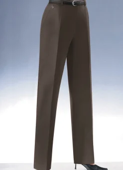 Clearance BADER Klassische Hose DUNKELBRAUN