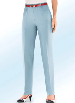 Best KLAUS MODELLE MADE IN GERMANY Klassische Hose HELLBLAU