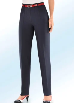 Sale KLAUS MODELLE MADE IN GERMANY Klassische Hose MARINE