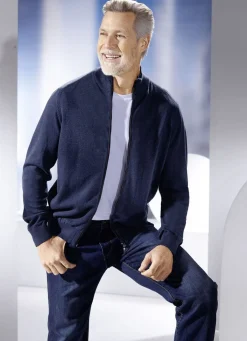 Best BADER Klassische "King's Road"-Jacke in 3 Farben MARINE MELIERT
