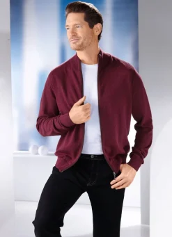 New BADER Klassische "King's Road"-Jacke in 3 Farben BORDEAUX MELIERT