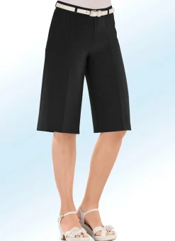 Outlet KLAUS MODELLE MADE IN GERMANY Klassische Bermudas SCHWARZ