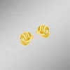 Best BADER Klassische Knoten-Ohrstecker