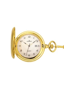 New DUGENA Klassische Quartz-Taschenuhr