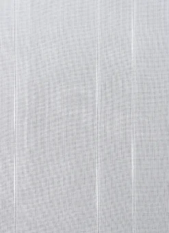 Outlet BADER Klassischer Store mit feinen Streifen und Effektgarn WEISS