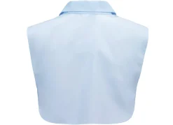 Clearance KLAUS MODELLE MADE IN GERMANY Klaus Modelle, Damen-Blusenkragen, aus feinem Popeline HELLBLAU
