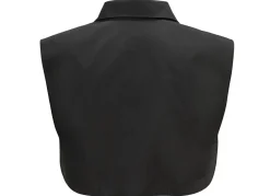 New KLAUS MODELLE MADE IN GERMANY Klaus Modelle, Damen-Blusenkragen, aus feinem Popeline SCHWARZ
