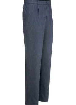 Outlet BADER "Klaus Modelle"-Edeljeans mit Bundfalten in 2 Farben BLAU