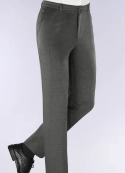 New KLAUS MODELLE MADE IN GERMANY "Klaus Modelle"-Hose in 3 Farben ANTHRAZIT MELIERT