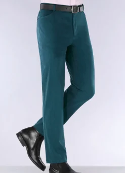 Clearance KLAUS MODELLE MADE IN GERMANY "Klaus Modelle"-Hose in 4 Farben PETROL