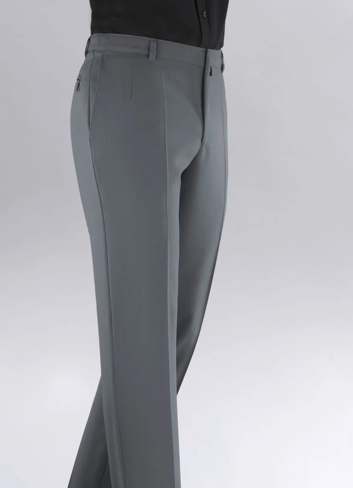 Discount BADER "Klaus Modelle"-Hose in 5 Farben DUNKELGRAU