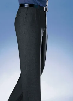 BADER "Klaus Modelle"-Hose in 4 Farben ANTHRAZIT MELIERT