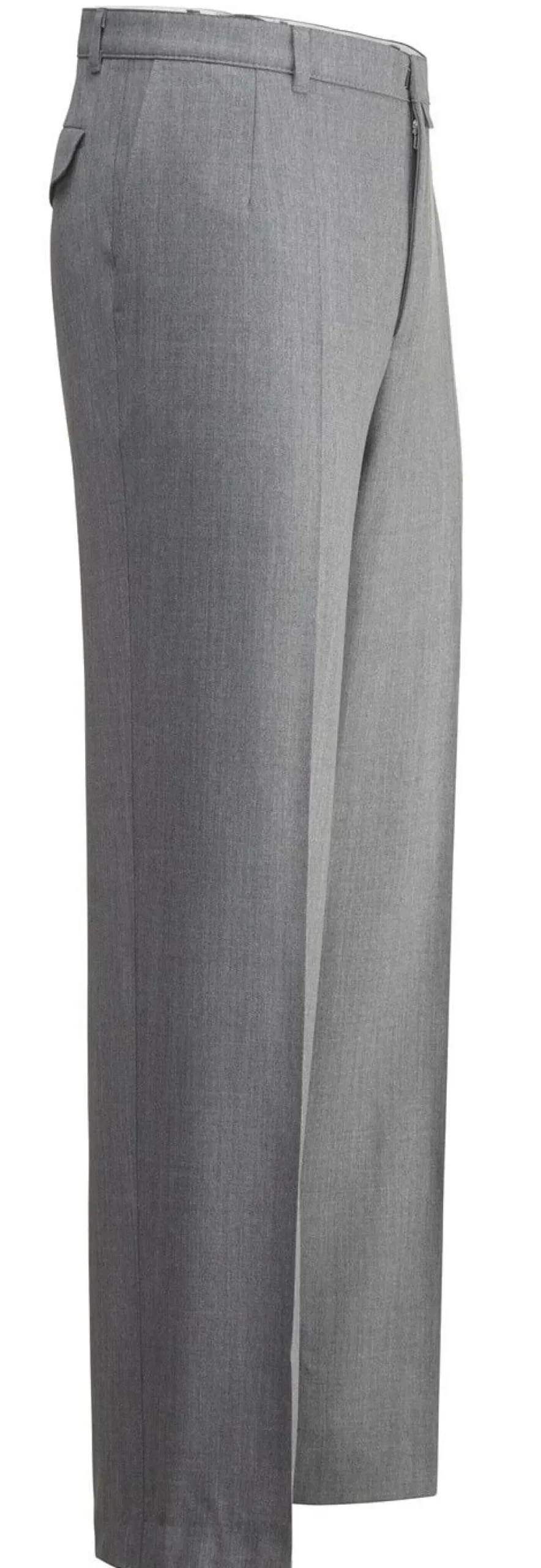 Discount BADER "Klaus Modelle"-Hose in 4 Farben MITTELGRAU MELIERT