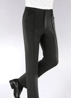 Best KLAUS MODELLE MADE IN GERMANY "Klaus Modelle"-Hose mit Dehnbund in 4 Farben ANTHRAZIT MELIERT