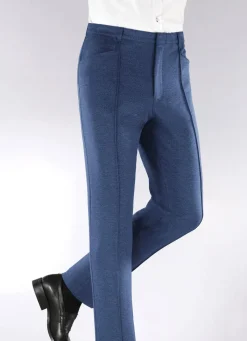 New KLAUS MODELLE MADE IN GERMANY "Klaus Modelle"-Hose mit Dehnbund in 4 Farben RAUCHBLAU