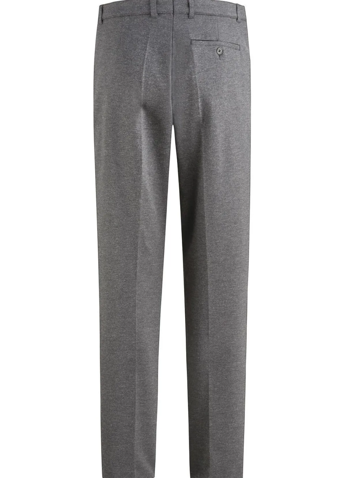 Outlet KLAUS MODELLE MADE IN GERMANY "Klaus Modelle"-Hose mit Dehnbund in 4 Farben MITTELGRAU MELIERT