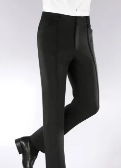 New KLAUS MODELLE MADE IN GERMANY "Klaus Modelle"-Hose mit Dehnbund in 4 Farben SCHWARZ