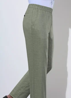 Online KLAUS MODELLE MADE IN GERMANY "Klaus Modelle"-Schlupfhose in 3 Farben HELLOLIV MELIERT