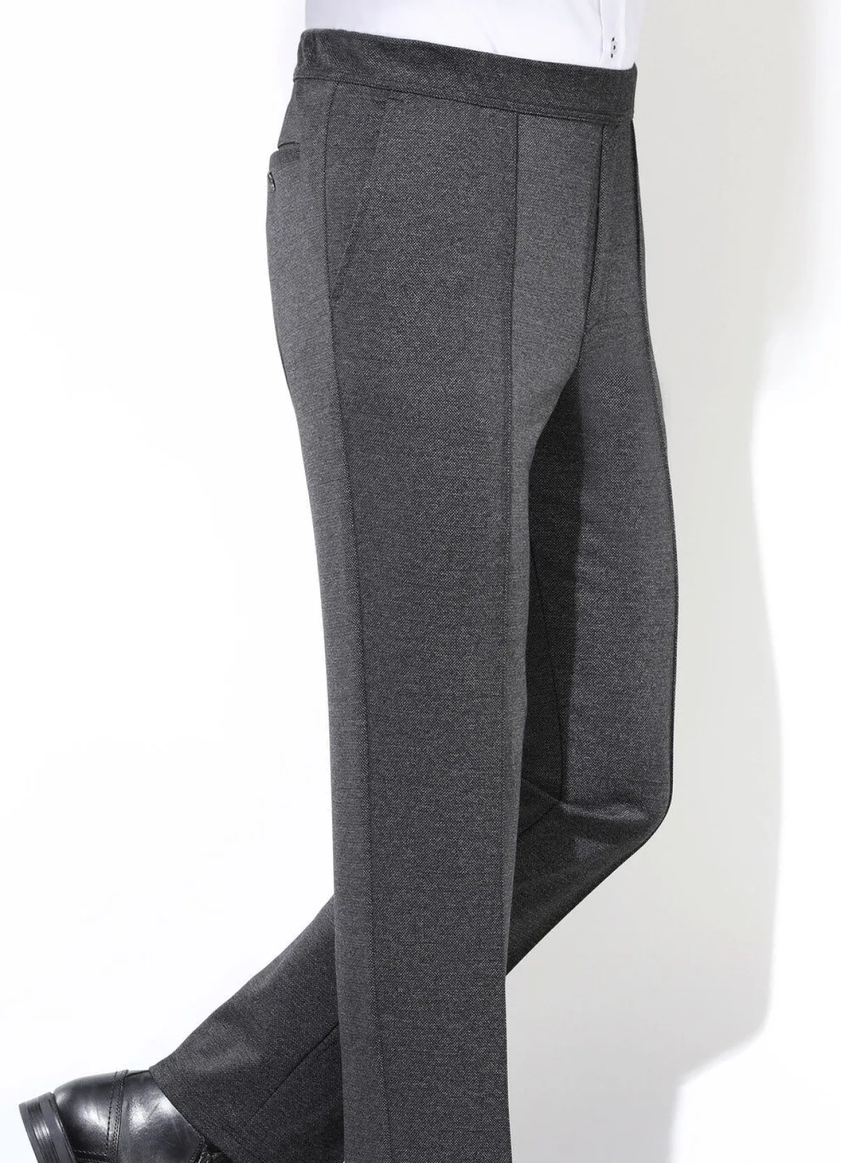 New KLAUS MODELLE MADE IN GERMANY "Klaus Modelle"-Schlupfhose in 3 Farben ANTHRAZIT MELIERT
