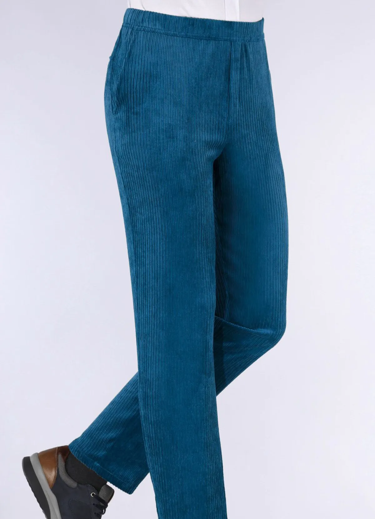 Best KLAUS MODELLE MADE IN GERMANY "Klaus Modelle"-Schlupfhose in 4 Farben MITTELBLAU