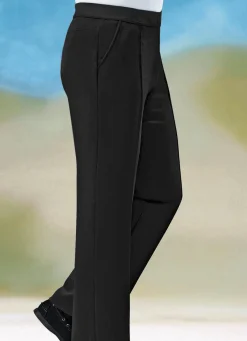Discount KLAUS MODELLE MADE IN GERMANY „Klaus Modelle“-Schlupfhose mit breitem Dehnbund in 6 Farben SCHWARZ