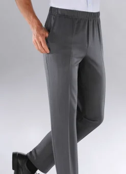 Online KLAUS MODELLE MADE IN GERMANY "Klaus Modelle"-Schlupfhose in 4 Farben DUNKELGRAU MELIERT