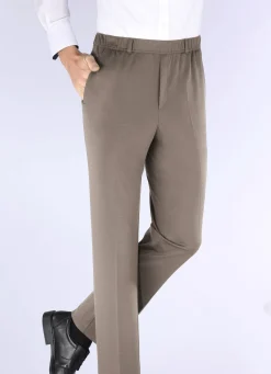 Hot KLAUS MODELLE MADE IN GERMANY "Klaus Modelle"-Superstretch-Schlupfhose in 4 Farben TAUPE MELIERT
