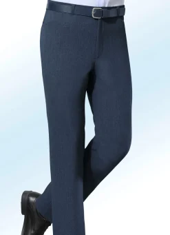 Hot KLAUS MODELLE MADE IN GERMANY "Klaus-Modelle"-Hose mit Gürtel in 5 Farben MARINE
