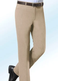 Best KLAUS MODELLE MADE IN GERMANY "Klaus-Modelle"-Hose mit Gürtel in 5 Farben BEIGE