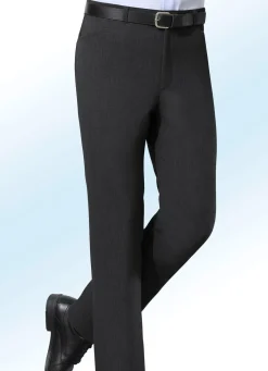 Clearance KLAUS MODELLE MADE IN GERMANY "Klaus-Modelle"-Hose mit Gürtel in 5 Farben SCHWARZ