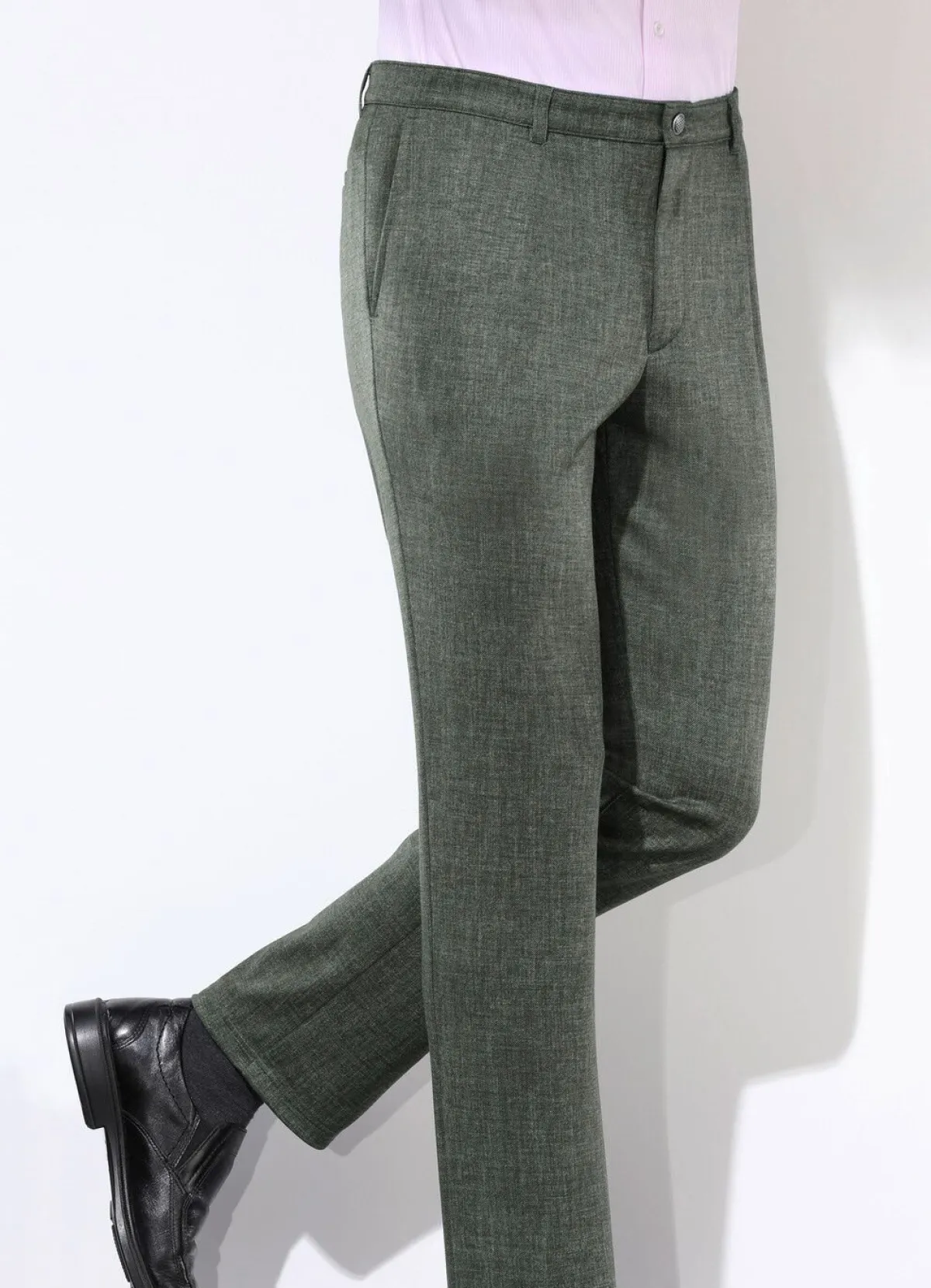 Hot BADER "Klaus Modelle"-Hose in 4 Farben OLIV MELIERT
