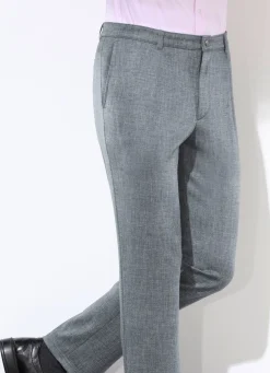 Sale BADER "Klaus Modelle"-Hose in 4 Farben HELLGRAU MELIERT