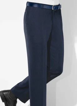 New KLAUS MODELLE MADE IN GERMANY "Klaus Modelle"-Hose mit Gürtel in 3 Farben MARINE