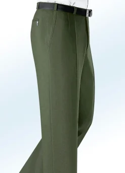 Clearance BADER „Klaus Modelle“-Hose mit Seitentaschen in 5 Farben OLIV