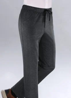 Clearance KLAUS MODELLE MADE IN GERMANY "Klaus Modelle"-Schlupfhose in 4 Farben ANTHRAZIT MELIERT