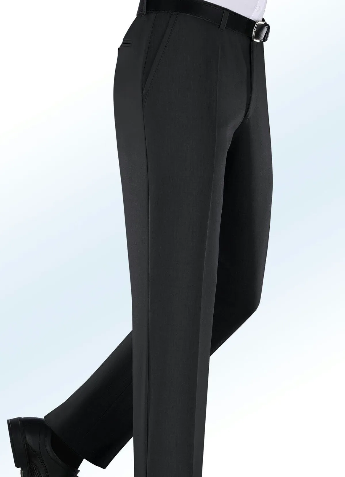 Online KLAUS MODELLE MADE IN GERMANY "Klaus Modelle"-Unterbauchhose mit Seitentaschen SCHWARZ