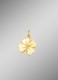 Sale BADER Kleeblatt-Anhänger aus Gold