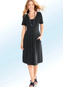 Sale BADER Kleid in Schlupfform SCHWARZ