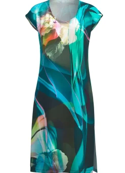 Discount KLAUS MODELLE MADE IN GERMANY Kleid mit farbbrillantem Druckdessin MULTICOLOR