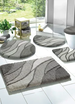 Outlet KLEINE WOLKE Badgarnitur in Table Tuft Qualität GRAU