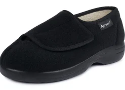 Outlet AEROSOFT Klett-Halbschuh für Damen und Herren SCHWARZ